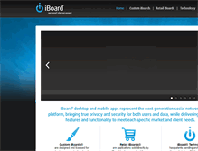 Tablet Screenshot of iboard.com
